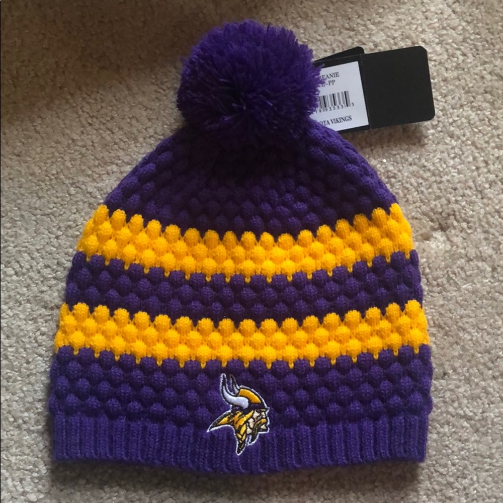 Minnesota Vikings Pom Beanie